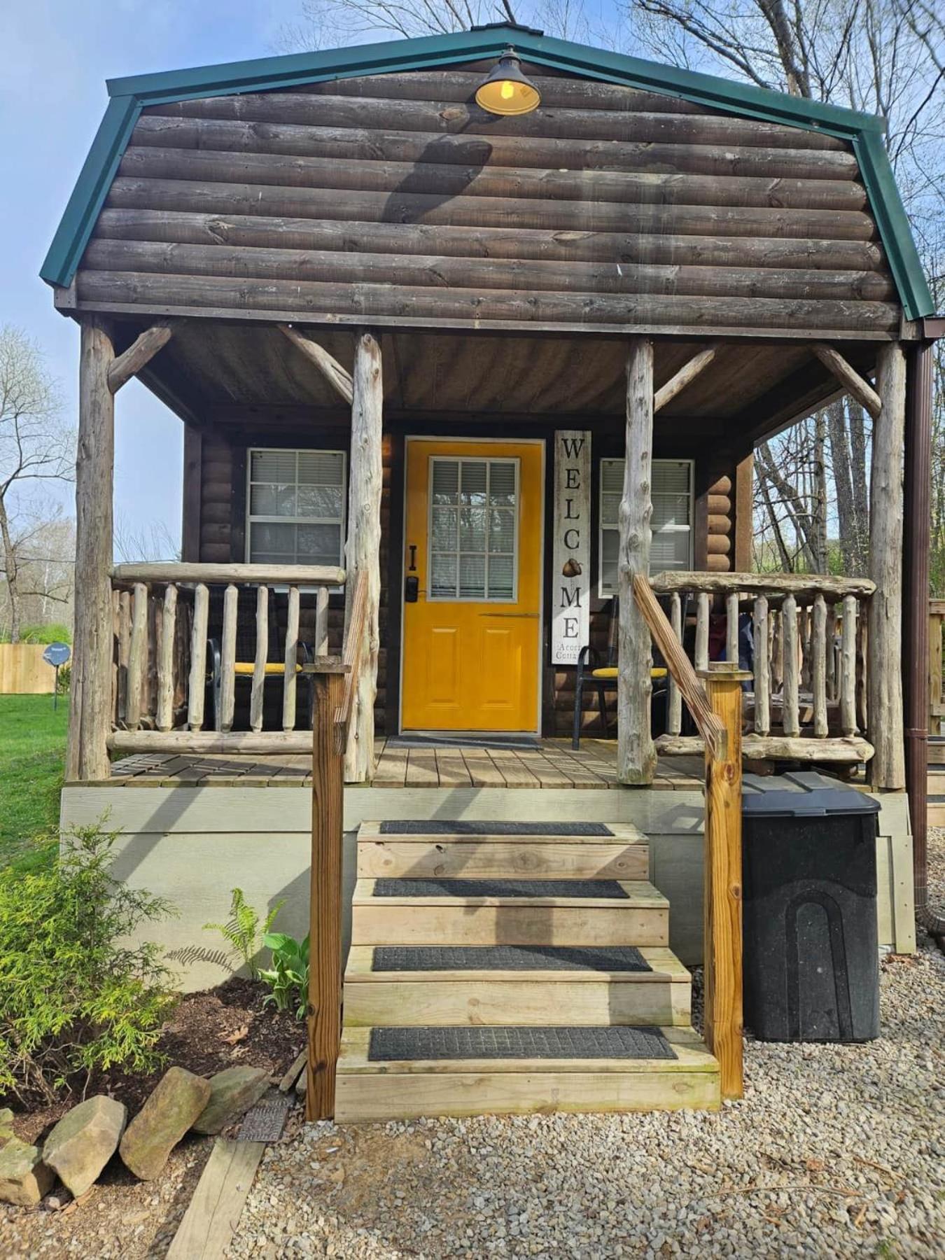 Acorn Cottage At Hocking Vacations Logan Exterior foto